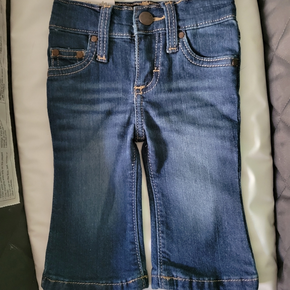 0-3 girls Wrangler jeans
